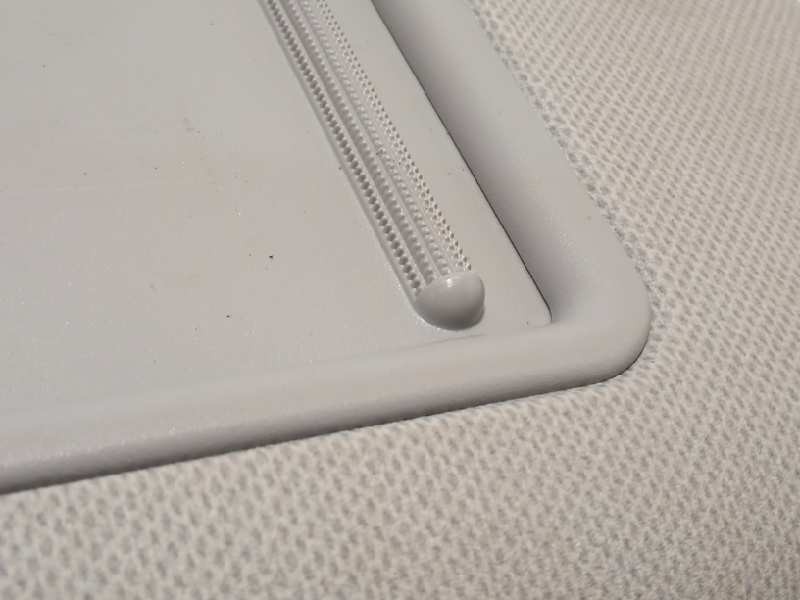 Recambio de parasol derecho para hyundai elantra (md) tecno referencia OEM IAM 852023X010TX  