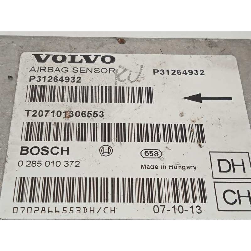Recambio de centralita airbag para volvo xc70 2.4 diesel cat referencia OEM IAM P31264932 31264932 0285010372