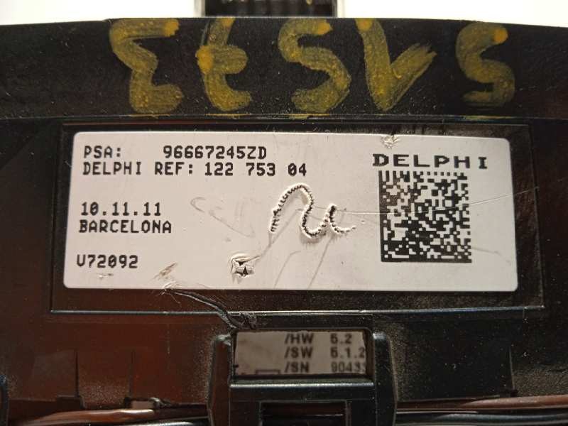 Recambio de mando intermitentes para peugeot 508 active referencia OEM IAM 96759260XT 98199449ZD 96667245ZD