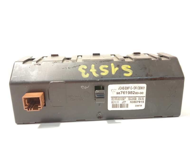 Recambio de pantalla multifuncion para peugeot 508 active referencia OEM IAM 9676198280  9836586580