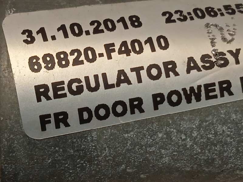 Recambio de elevalunas delantero izquierdo para toyota c-hr referencia OEM IAM 69520F4010  