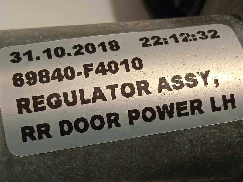Recambio de elevalunas trasero izquierdo para toyota c-hr referencia OEM IAM 69840F4010  