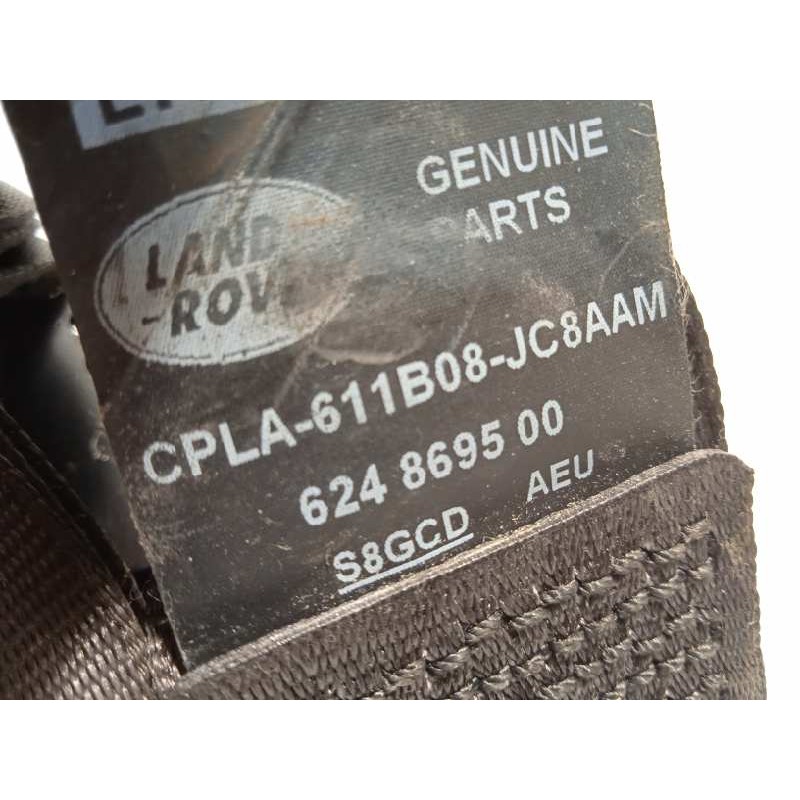 Recambio de cinturon seguridad delantero derecho para land rover range rover autobiography referencia OEM IAM CPLA611B08JC8AAM  