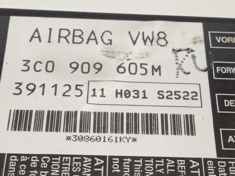 Recambio de centralita airbag para volkswagen passat variant (3c5) 2.0 tdi referencia OEM IAM 3C0909605M  3C0909605M00B