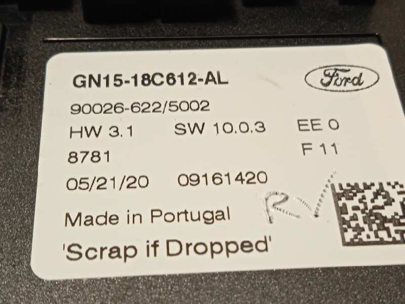 Recambio de mando climatizador para ford puma referencia OEM IAM GN1518C612AL  2422179