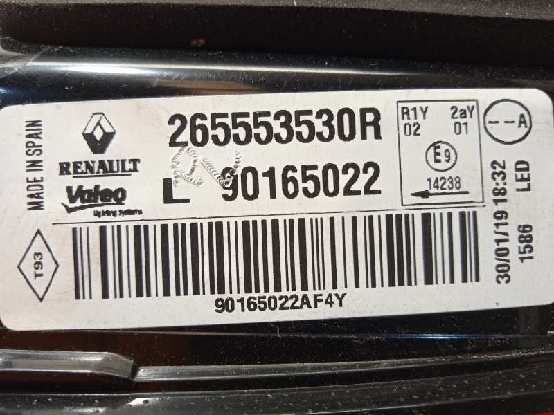 Recambio de piloto trasero izquierdo interior para renault kadjar 1.3 tce referencia OEM IAM 265553530R  90165022