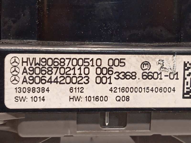 Recambio de mando multifuncion para volkswagen crafter combi (2e) combi 30 referencia OEM IAM 9068700510 A9064420023 A9068702110