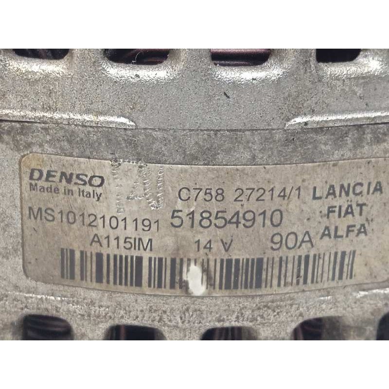 Recambio de alternador para opel combo d 1.3 16v cdti referencia OEM IAM 51854910  MS1012101191