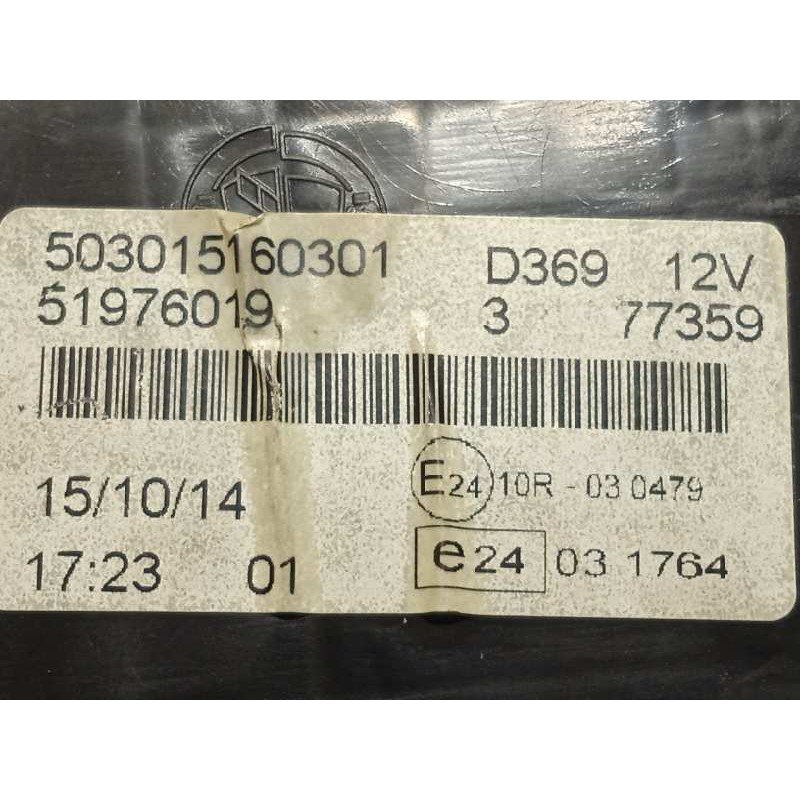 Recambio de cuadro instrumentos para opel combo d 1.3 16v cdti referencia OEM IAM 51976019  