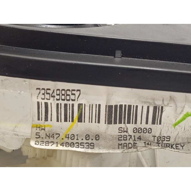 Recambio de mando calefaccion / aire acondicionado para opel combo d 1.3 16v cdti referencia OEM IAM 735498657  