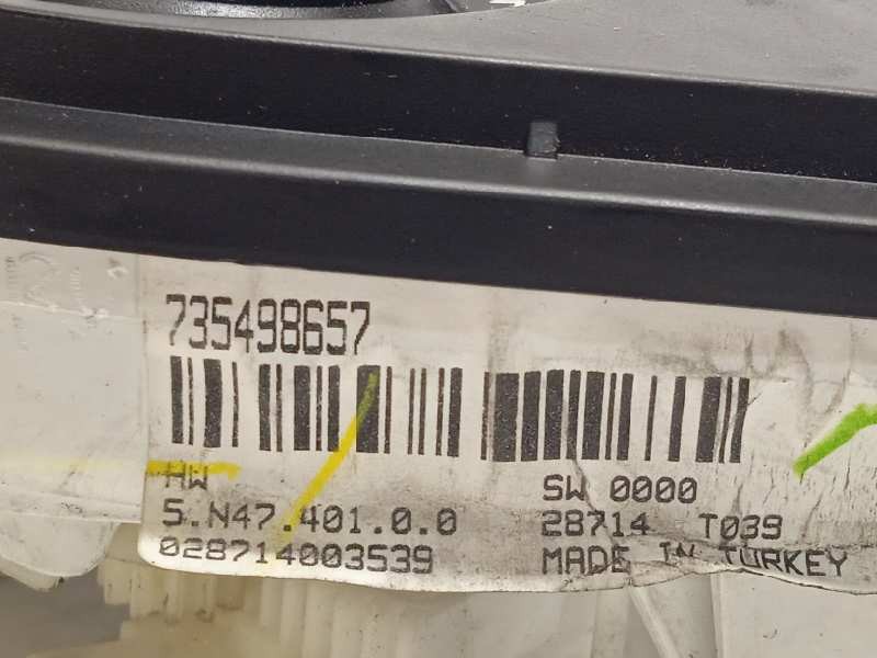 Recambio de mando calefaccion / aire acondicionado para opel combo d 1.3 16v cdti referencia OEM IAM 735498657  