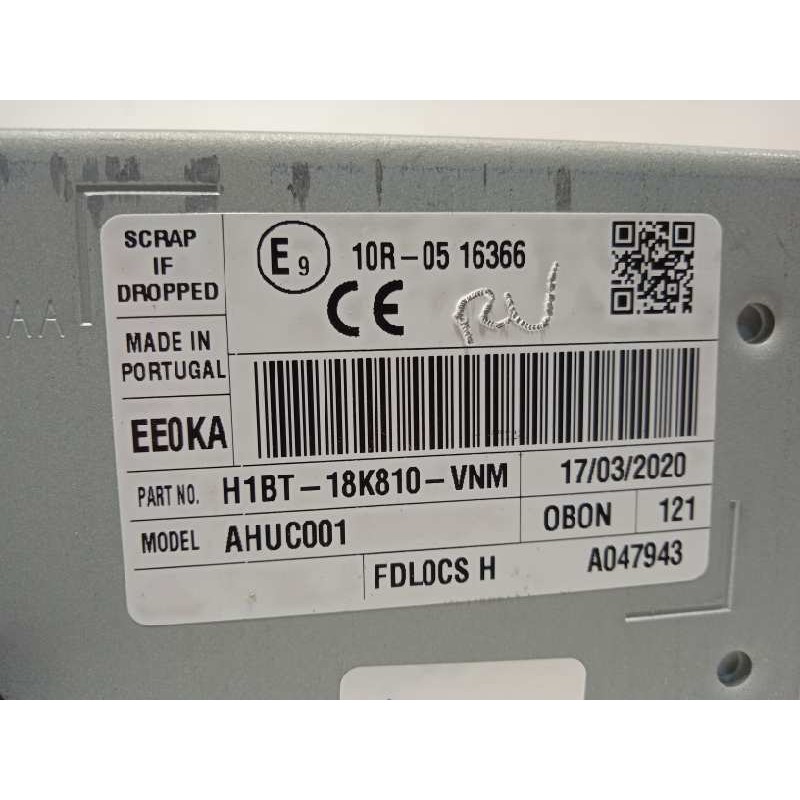 Recambio de sistema navegacion gps para ford puma referencia OEM IAM H1BT18K810VNM  2556481