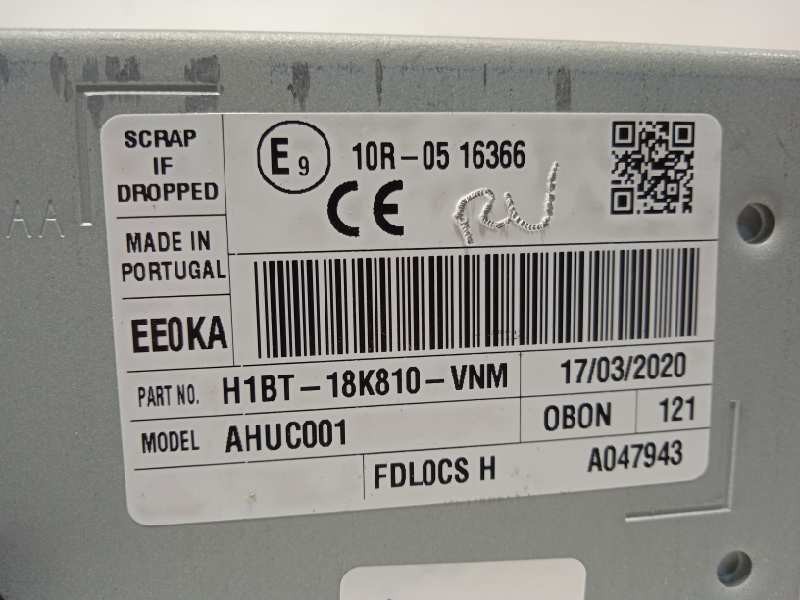 Recambio de sistema navegacion gps para ford puma referencia OEM IAM H1BT18K810VNM  2556481