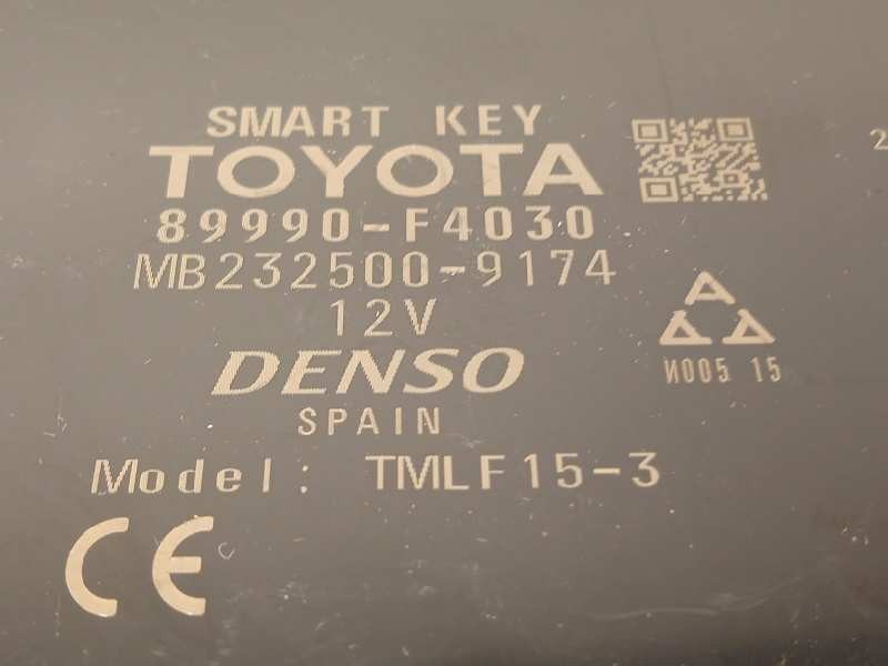 Recambio de modulo electronico para toyota c-hr referencia OEM IAM 89990F4030  MB2325009174