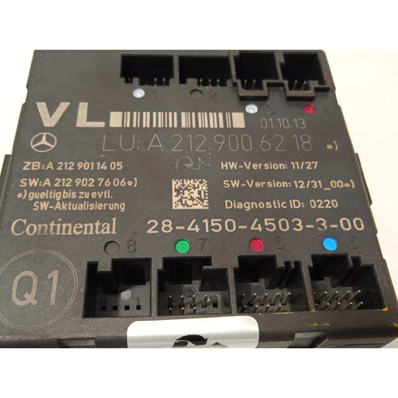 Recambio de centralita confort para mercedes-benz clase cls (w218) cls 350 cdi be (218.323) referencia OEM IAM A2129006218  2129
