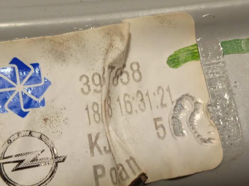 Recambio de elevalunas trasero derecho para opel crossland x 1.2 referencia OEM IAM 39137858  98830P1M20