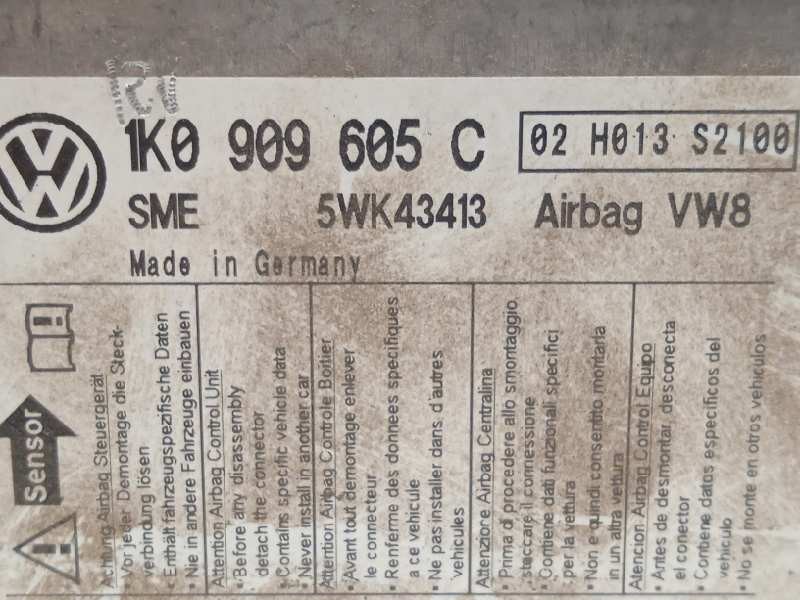 Recambio de centralita airbag para seat toledo (5p2) reference referencia OEM IAM 1K0909605C  5WK43413