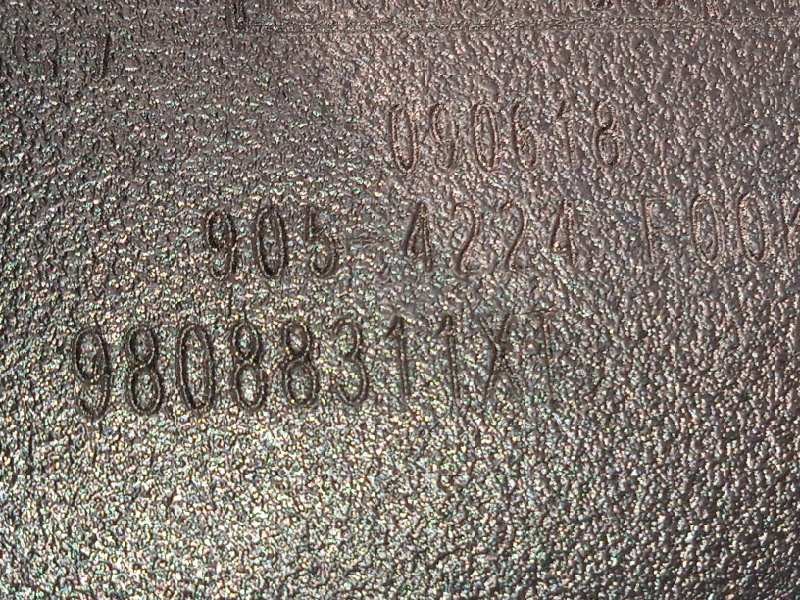 Recambio de espejo interior para opel crossland x 1.2 referencia OEM IAM 98088311XT  