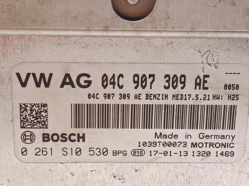 Recambio de centralita motor uce para seat ibiza (6p1) reference referencia OEM IAM 04C907309AE  0261S10530