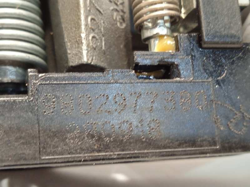 Recambio de maneta exterior trasera izquierda para opel crossland x 1.2 referencia OEM IAM 9802977380  