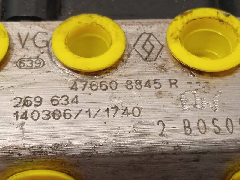 Recambio de abs para dacia duster laureate 4x2 referencia OEM IAM 476608845R 0265956285 269634