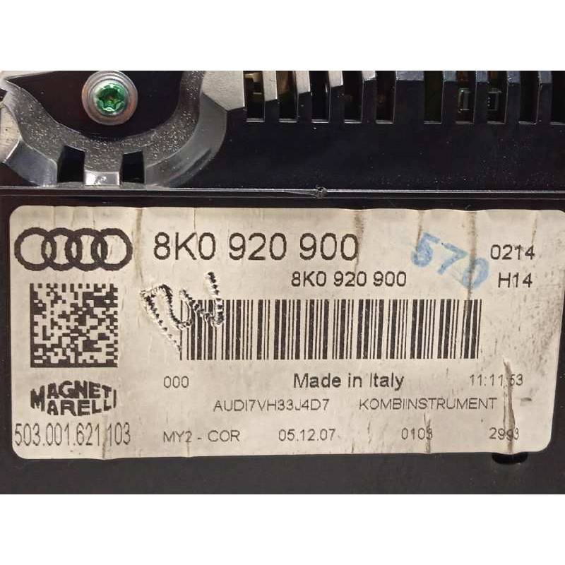 Recambio de cuadro instrumentos para audi a4 ber. (b8) básico referencia OEM IAM 8K0920900  8K0920900A