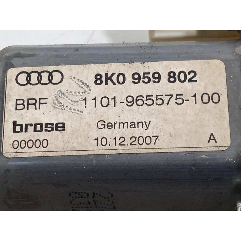 Recambio de elevalunas delantero derecho para audi a4 ber. (b8) básico referencia OEM IAM 8K0837462  8K0959802