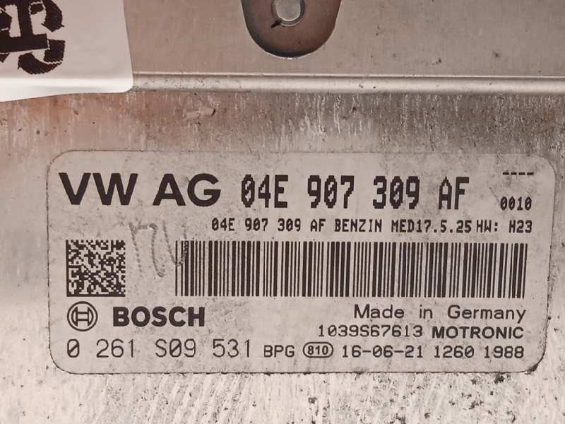 Recambio de centralita motor uce para seat ibiza (6p1) style referencia OEM IAM 04E907309AF  0261S09531
