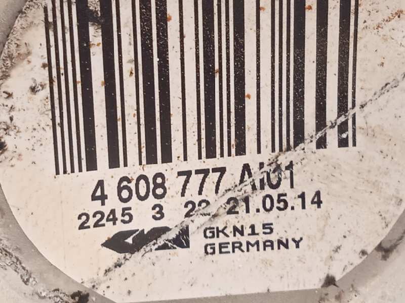 Recambio de transmision trasera izquierda para bmw x1 (e84) 2.0 16v turbodiesel referencia OEM IAM 4608777  33207605485