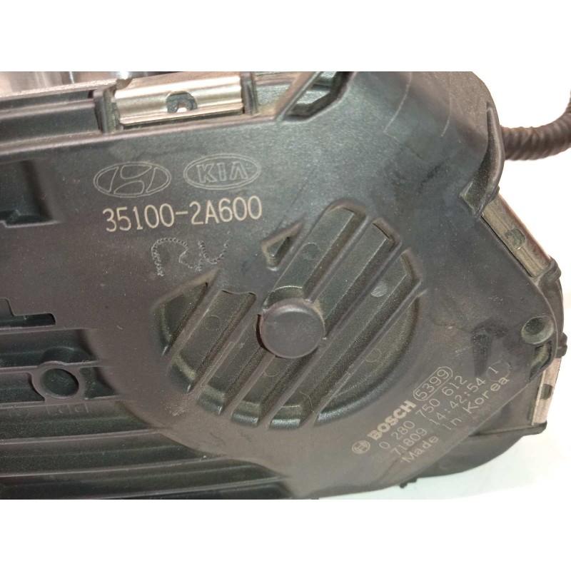 Recambio de caja mariposa para hyundai i30 (pd) 1.6 crdi cat referencia OEM IAM 351002A600  0280750612