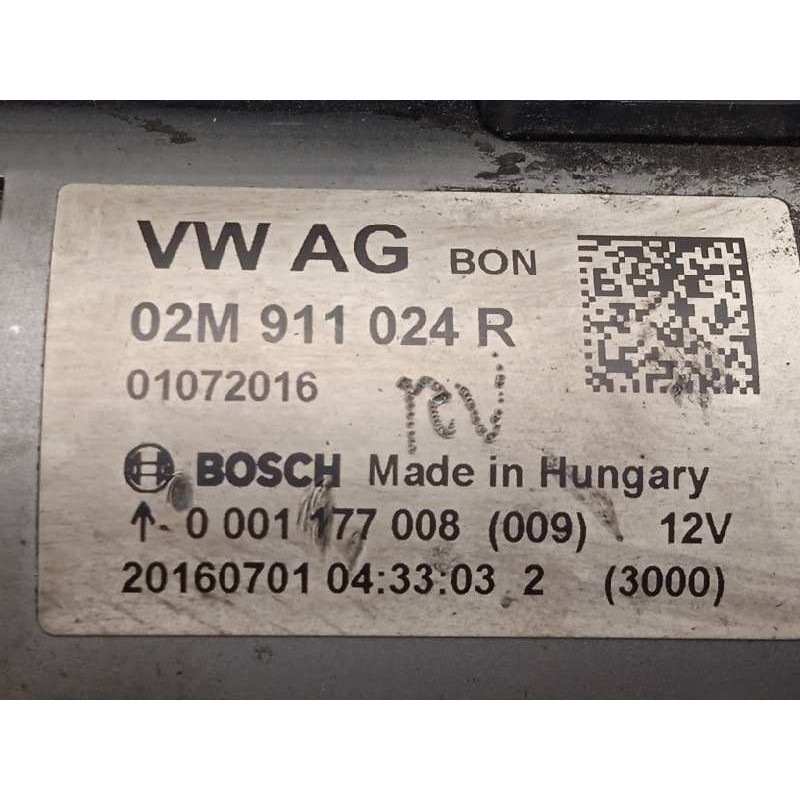 Recambio de motor arranque para seat ibiza (6p1) style referencia OEM IAM 02M911024R  0001177008