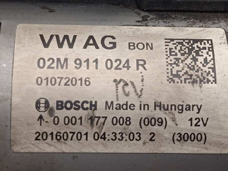 Recambio de motor arranque para seat ibiza (6p1) style referencia OEM IAM 02M911024R  0001177008