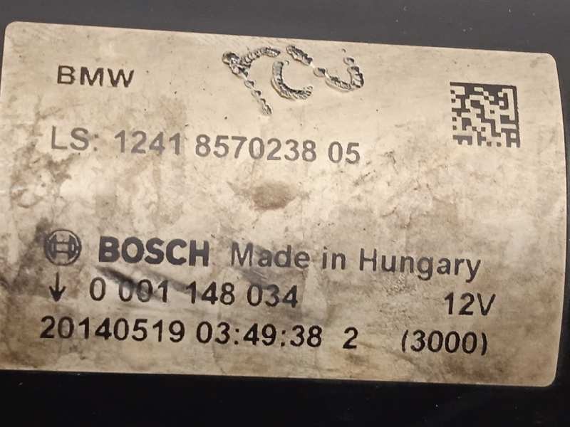 Recambio de motor arranque para bmw x1 (e84) 2.0 16v turbodiesel referencia OEM IAM 12418570238  0001148034