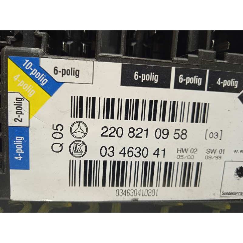 Recambio de modulo electronico para mercedes-benz clase s (w220) berlina 320 (220.065) referencia OEM IAM 2208210958  
