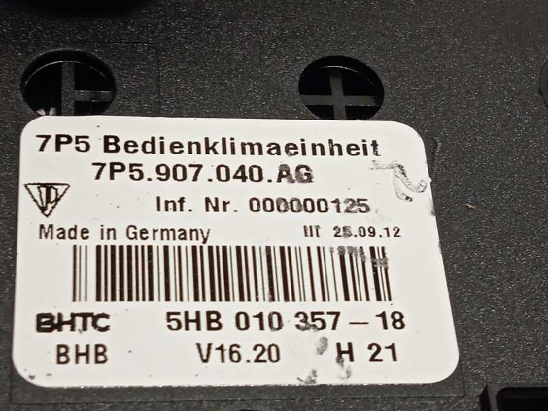 Recambio de mando multifuncion para porsche cayenne (typ 92aa) diesel referencia OEM IAM 7P5907040AG  95865310205