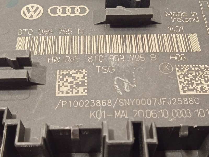 Recambio de centralita confort para audi s5 sportback (8t) 3.0 tfsi referencia OEM IAM 8T0959795N  