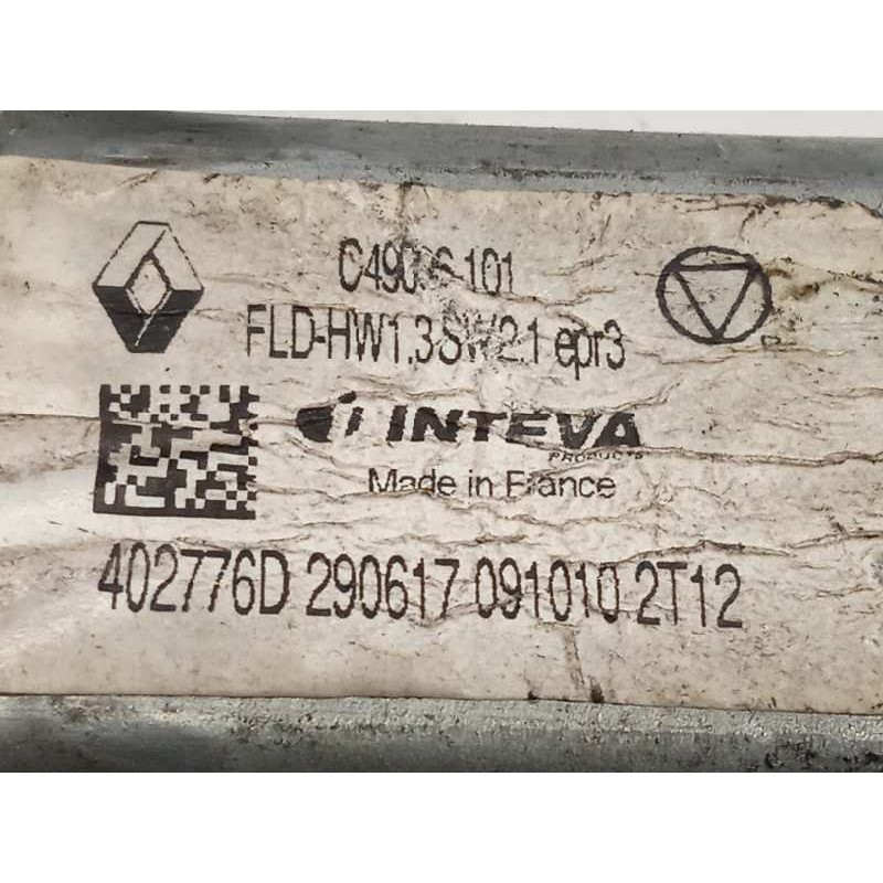 Recambio de elevalunas delantero izquierdo para renault megane iv grandtour 1.2 tce energy referencia OEM IAM 402776D  