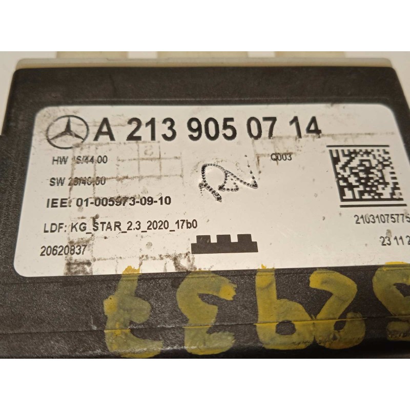 Recambio de modulo electronico para mercedes-benz clase glc coupe (bm 253)(6.2016) referencia OEM IAM A2139050714  