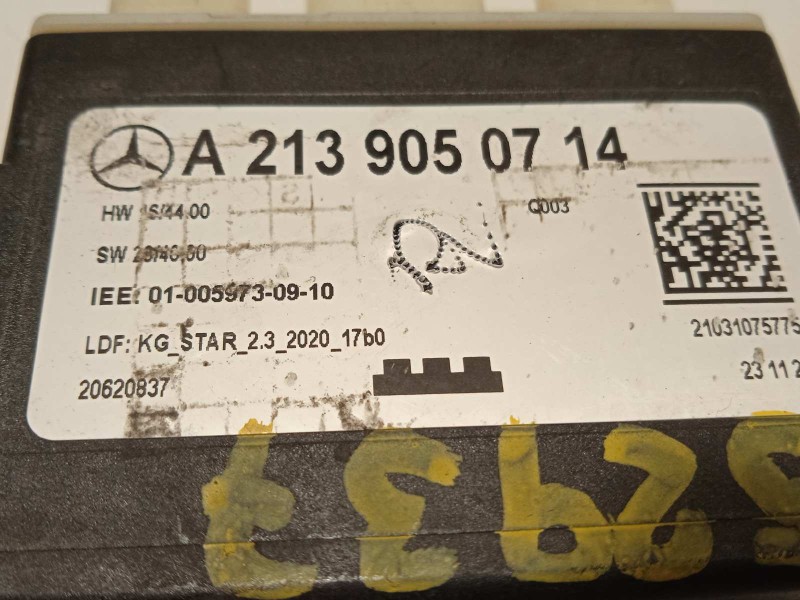 Recambio de modulo electronico para mercedes-benz clase glc coupe (bm 253)(6.2016) referencia OEM IAM A2139050714  