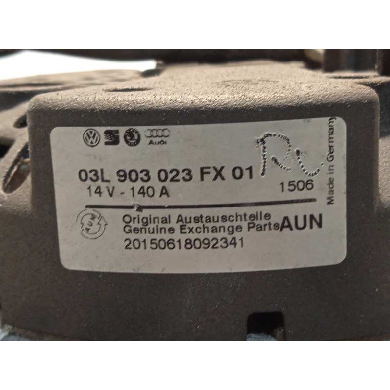 Recambio de alternador para seat altea xl (5p5) stylance / style referencia OEM IAM 03L903023FX  