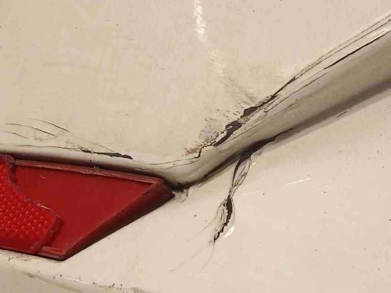 Recambio de paragolpes trasero para seat ibiza (6p1) reference referencia OEM IAM 6J4807421E  6J4807421EGRU