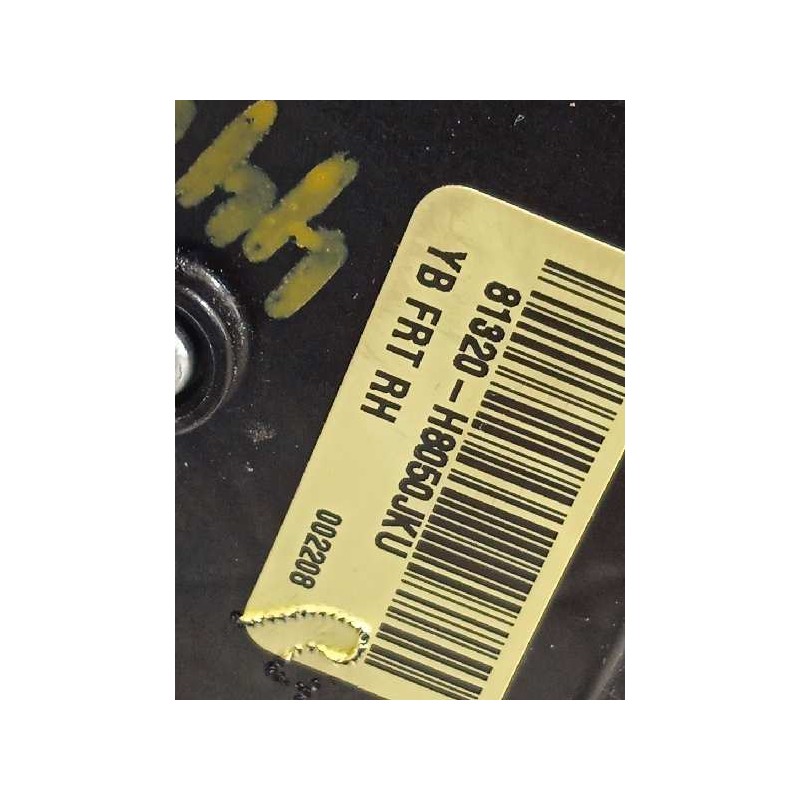 Recambio de cerradura puerta delantera derecha para kia rio (yb) concept referencia OEM IAM 81320H8050JKU  81320H8050