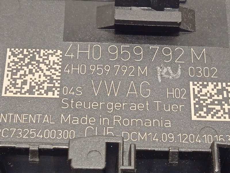 Recambio de modulo confort para porsche cayenne (typ 92aa) diesel referencia OEM IAM 4H0959792M  