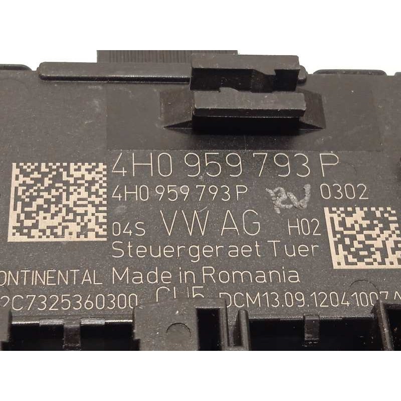 Recambio de modulo confort para porsche cayenne (typ 92aa) diesel referencia OEM IAM 4H0959793P  