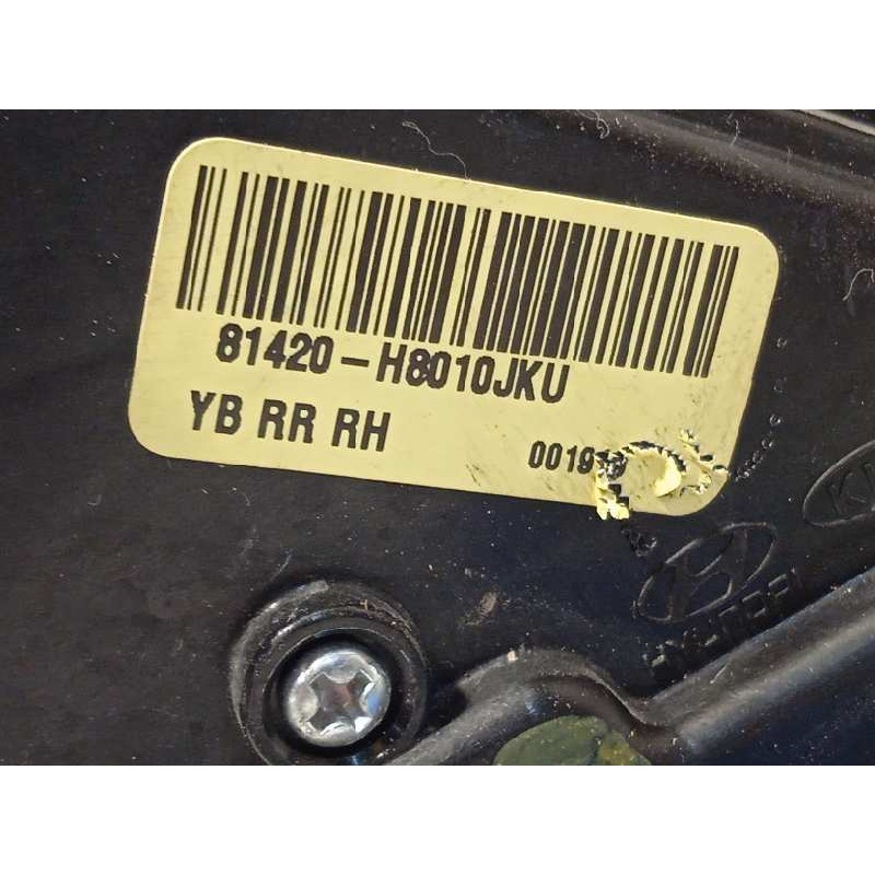 Recambio de cerradura puerta trasera derecha para kia rio (yb) concept referencia OEM IAM 81420H8010JKU  81420H8010