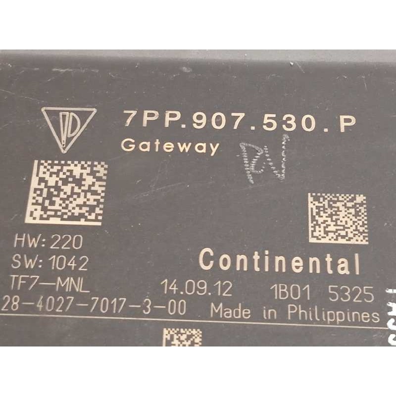 Recambio de modulo electronico para porsche cayenne (typ 92aa) diesel referencia OEM IAM 7PP907530P  