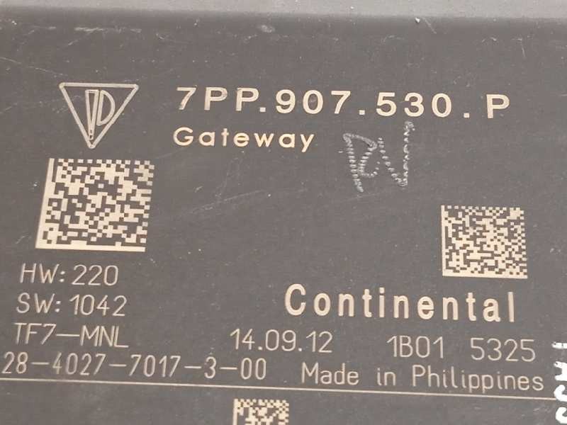 Recambio de modulo electronico para porsche cayenne (typ 92aa) diesel referencia OEM IAM 7PP907530P  