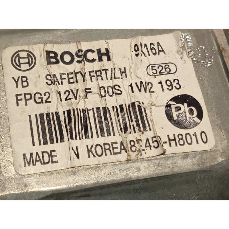 Recambio de elevalunas delantero izquierdo para kia rio (yb) concept referencia OEM IAM 82450H8010  