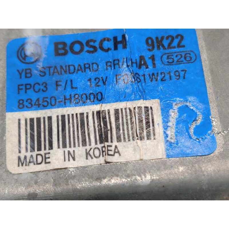 Recambio de elevalunas trasero izquierdo para kia rio (yb) concept referencia OEM IAM 83450H8000  