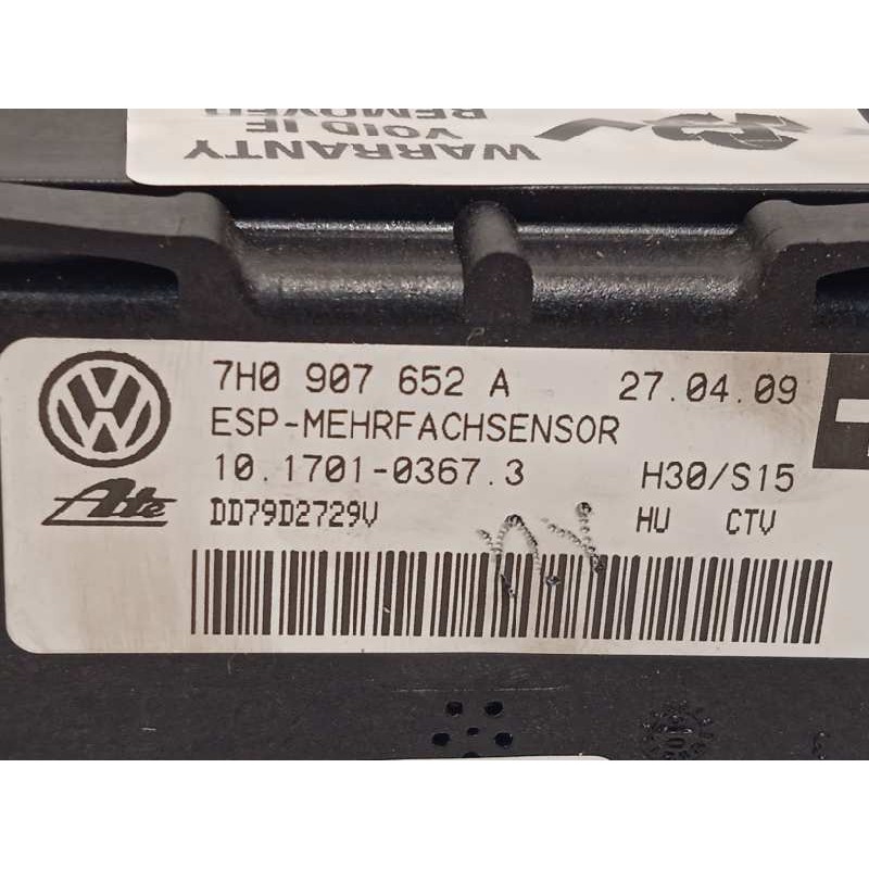 Recambio de centralita esp para porsche cayenne (typ 9pa1) diesel referencia OEM IAM 7H0907652A  